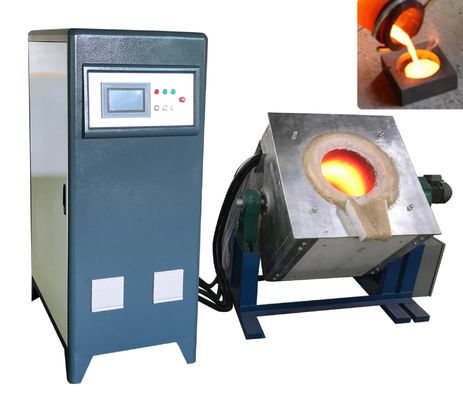 Van de de Frequentieinductie van IGBT de Middelgrote Smeltende Oven voor Staalijzer het Zilveren Smelten