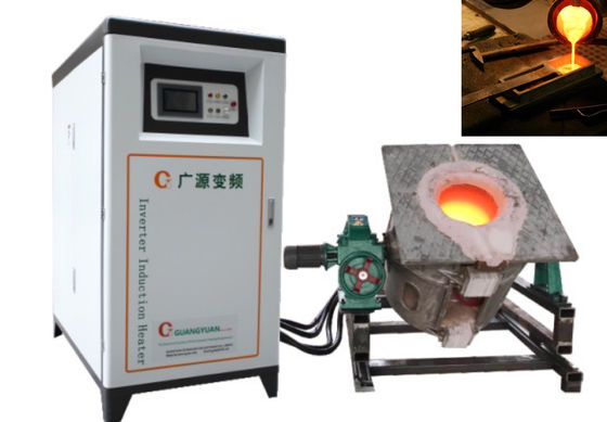1800C Max. Temperatuur Inductie Smelting Machine met noodstop / grondfout