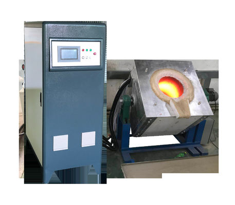 Touchscreen industriële inductieverwarmingsmachine met automatische smeltoven