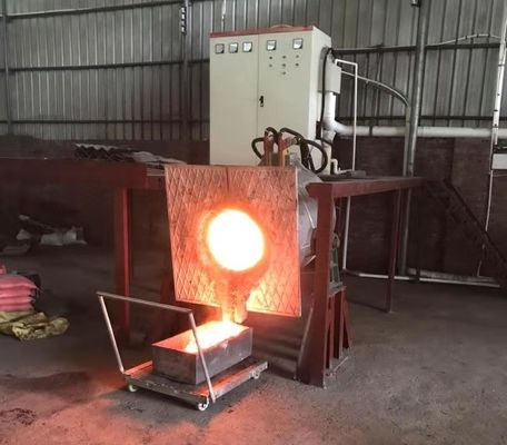 Hoogtemperatuur inductieverwarmingsmachine Max. Temperatuur 1800C IGBT-besturingssysteem