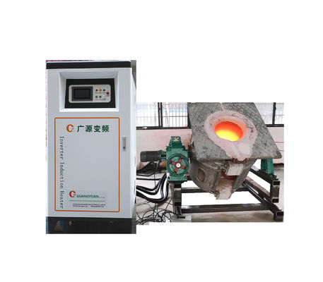 Industriële inductie smelttoestel Max. Temperatuur 1800C IGBT-besturingssysteem